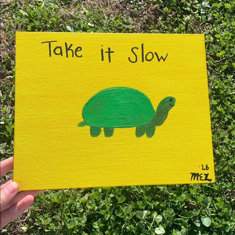 Original Artwork- Turtle Painting - Picture 3 of 4